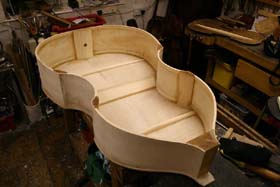 double bass making - 